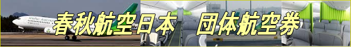 春秋航空日本の団体航空券
